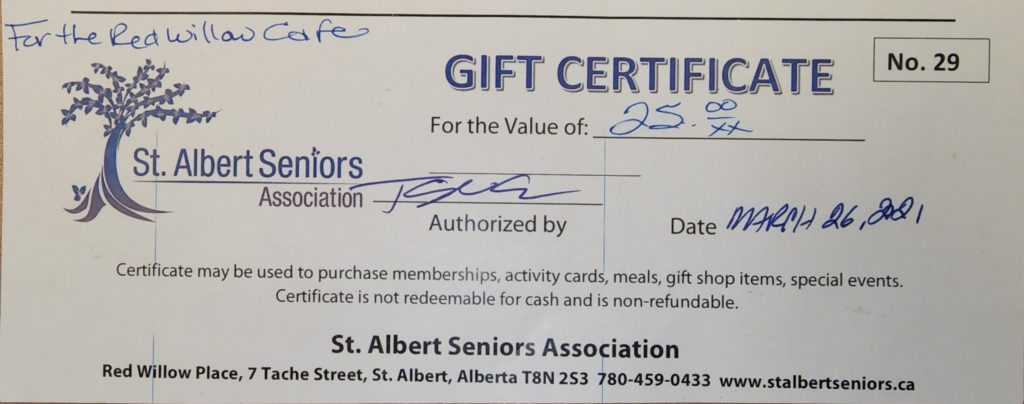 St.Albert Seniors Association