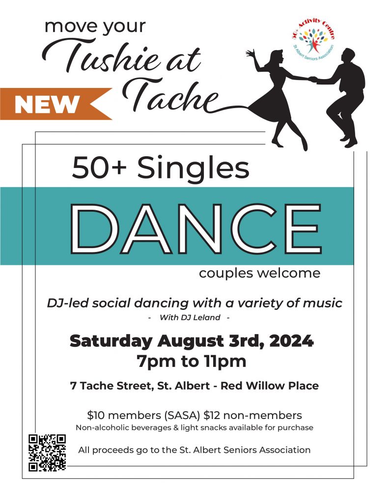 meet new people at 50+ plus singles social dance with DJ and variety of dancing music