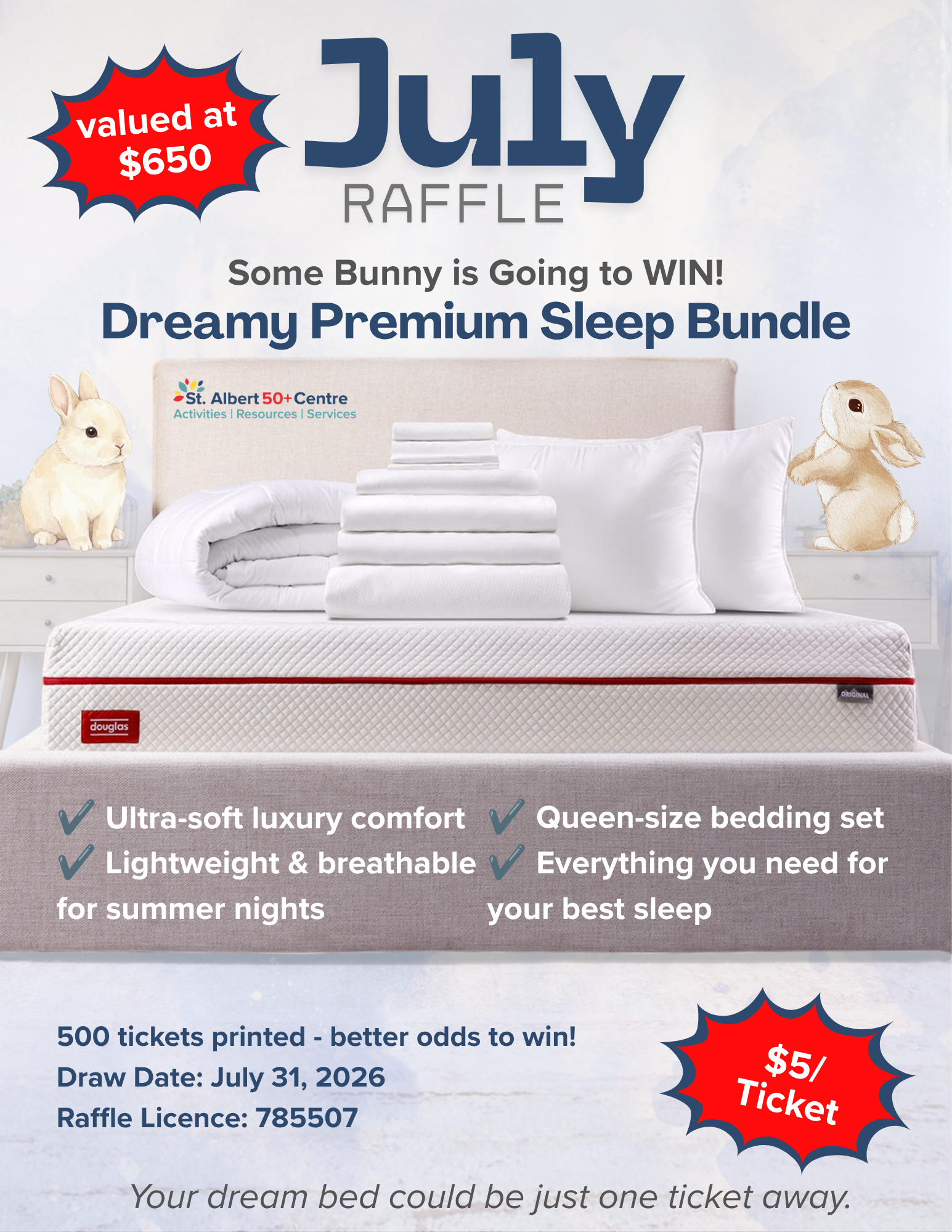 July Raffle - Premium Sleep Bundle