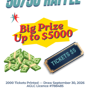 August/September Raffle - 50/50