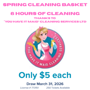 March Raffle - Spring Cleaning